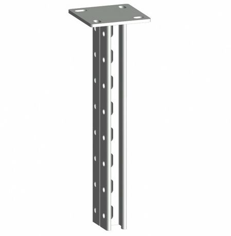 Стойка STRUT двойная 41х41 L300 сталь EKF stsd414103