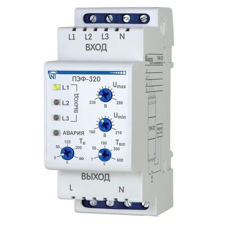 Переключатель электронный фаз ПЭФ-320 НовАтек-Электро 3425601320