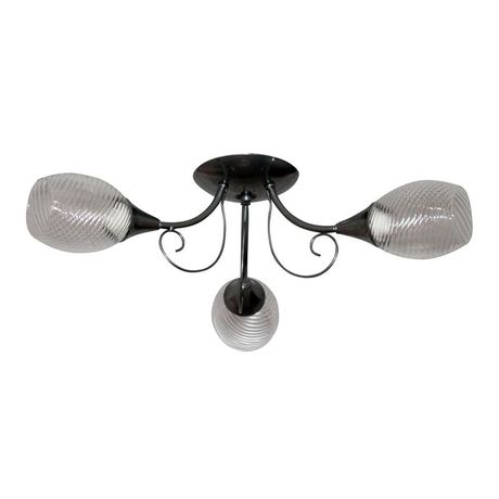 Светильник Веста 131 хром (плафон 8261) НПБ 01-3х60-175 Е14 ИМ - 1005404986 Элетех