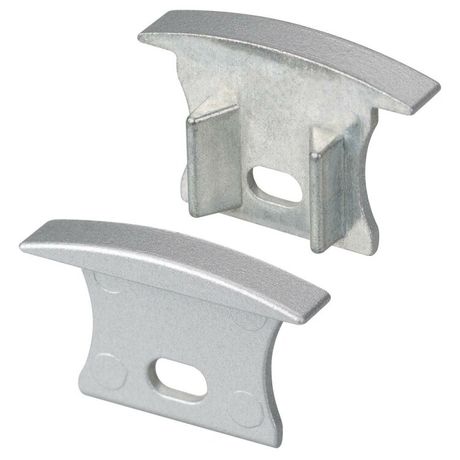 Заглушка ALU-SLIM-H15-F с отверстием (ARL, Металл) - 018253 Arlight