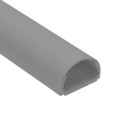 Кабель-канал 13х30 L2000 полукруглый усилен. сер. Rexant 28-1330-3 MEET