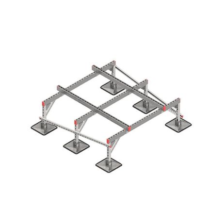 Конструкция опорная для установки оборудования TECHNORAPTOR STEELFOOT 1500х1500 тип 3 КМ TR0124 КМ-Профиль