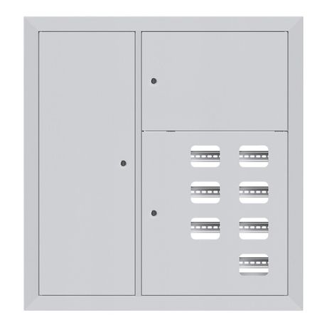 Щит этажный 7 кв. слаботочка слева (1000х950х160) Basic | mb28-v-7z EKF