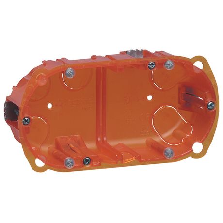 Коробка установочная BATIBOX монт. 2-х мест., 4/5 мод., гл.50мм | 080122 Legrand