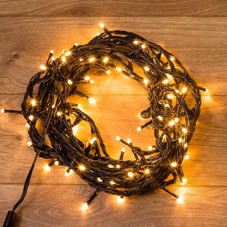 Гирлянда профессиональная Твинкл Лайт 10м 100LED теплый белый - 303-136 NEON-NIGHT