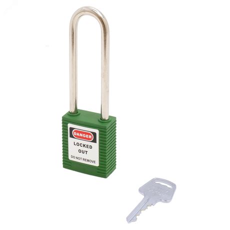 Замок безопасности навесной BD-G24S Green - 10254 ПТК