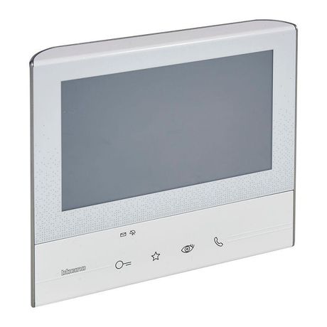 Панель видеодомофона абонентская Classe300V13E, двухпроводная, цветной тач LCD-дисплей 7'', hands-free, цвет белый - 344612 Legrand