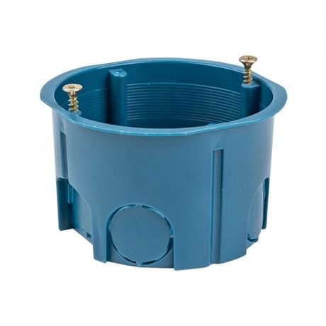 Коробка установочная КМТ-010-033 для твердых стен (71х45) с саморезами IP20 розничный стикер PROxima | plc-kmt-010-033-r EKF