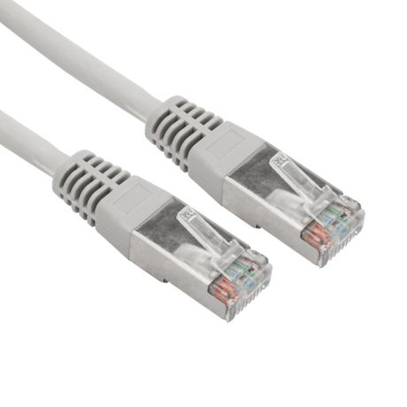 Патч-корд F/UTP, CAT 5e, RJ45-RJ45, 26AWG, LSZH, серый, 1м REXANT | 02-0110-1 MEET