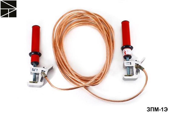 Заземление переносное для распределительных устройств ЗПМ-1Э 25мм L8 ЭЛЕКТРО ТРЕЙД ET-Z1-25-8 ET-Z1-25-08