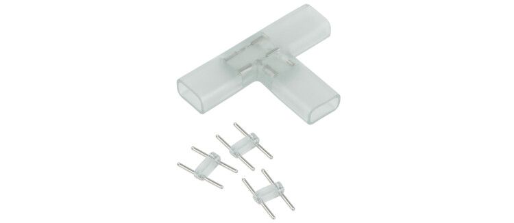 Переходник для ленты 220V 5050 Т образный (10pkt) | a035329 Elektrostandard