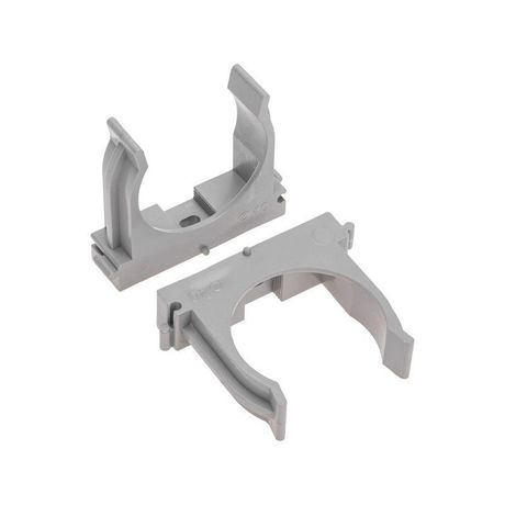 Держатель для труб (клипса) d40мм сер. (уп.30шт) Rexant 28-0140-2 MEET