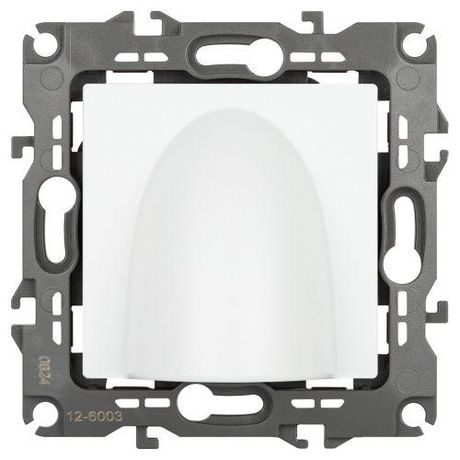 Вывод кабеля ЭРА Серия 12 12-6003-01М , белый матовый | Б0065754