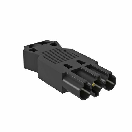 Разъем 3-полюсный Modul45connect, вилка 16 А, 250 B (черный) (ST-S GST18i3p SW) | 6108054 OBO Bettermann