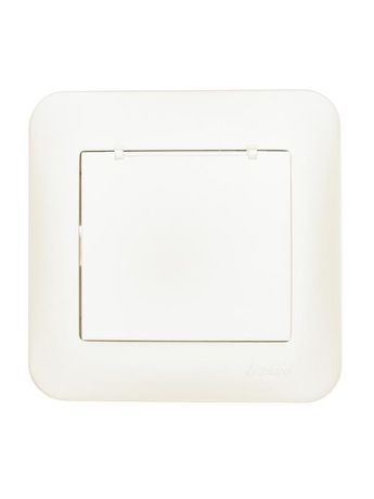 Розетка 1-м СП ASTI 16А IP20 с заземл. крышкой термопласт в сборе жемчуж./бел. перламутр. LEZARD 7081-3030-123В 7081-3030-123B