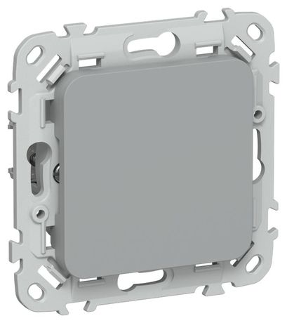 Заглушка СП FLITE ЗГ-ФлС с суппортом механизм сер. IEK FI-PL10-K03 IEK арт. FI-PL10-K03