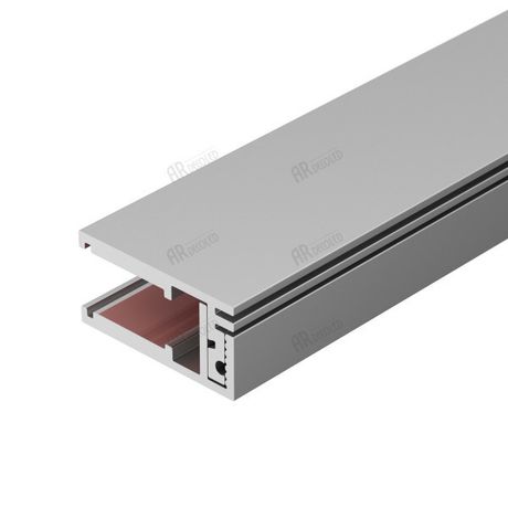 Профиль KLUS-GLASS-810-2000 ANOD (ARL, Алюминий) - 019191 Arlight