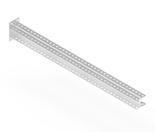 Консоль двойная 60х80 L1000 (s:1,5) П-образная усиленная Сендзимир цинк - Н3116341072 СОЭМИ