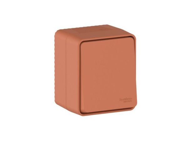 Переключатель проходной 1-кл. ОП AtlasDesign PROFI IP54 10AX терракот. SE ATN547061 APC