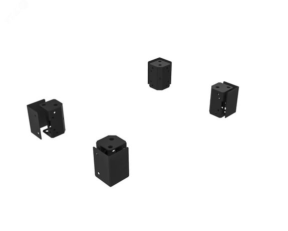 Элементы угловые цоколя 100 мм RS52 RAL7021 - UR07400010101 Узола