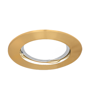 Светильник точечный под лампу ДВО GU5.3 1х35 Вт 170-260В IP20 120х120 мм монт d60 Золотой Metal Gauss - CA002