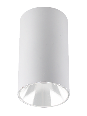 Светильник светодиодный ДПО GU10 без лампы круглый белый корпус рефлектор Jazzway - 5031326