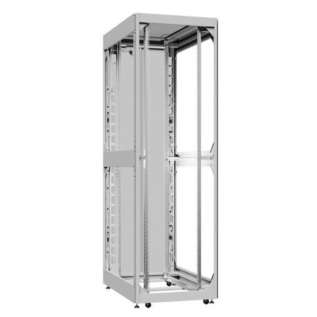 Шкаф серверный 42U 800х1200 передняя дверь: без. задняя двустворчатая глухой металл IP51. боковые панели: цвет: серый RAL7035 - EX 8242.7050 SYSMATRIX