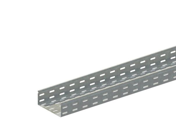 Лоток прямой замковый перфорированный 150х100 L3000 0.7мм ЛМс-ПЗ 150х100-0.7ц УТ2.5 СОЭМИ Н0122132613