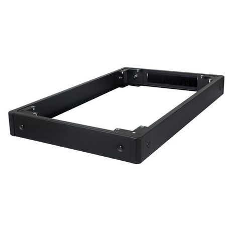 Цоколь для напольных шкафов 600х1000 с щеточным вводом, чер. DATAREX - DR-466351