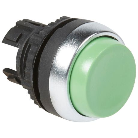 Головка для кнопки выступ. с пруж. возвр. d22мм зел. Osmoz Leg 023822 Legrand