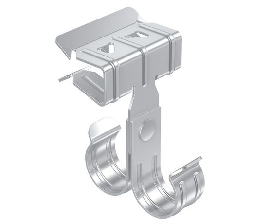 Зажим балочный 15-20 мм под трубу двойной 25 TDZ | ZB15-20-T25W EKF