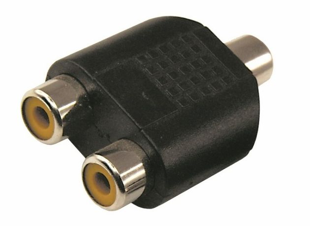 Переходник гнездо RCA - 2 гнезда | 14-0422 REXANT MEET