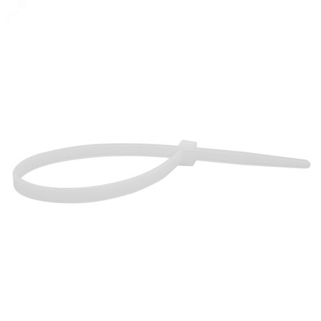 Стяжка кабельная PRO 4.8х200 нейлоновая белая (100 шт.) - К 0030 10 Крепдил-Фасовка