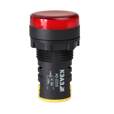 Лампа AD22DS(LED) матрица D22мм красный 24В AC/DC | 303939 КЭАЗ