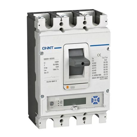 Выключатель автоматический защиты двигателя NM8N-250Q EMM 63А 70кА 3P, LCD (R) | 271487 CHINT