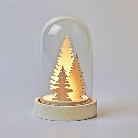 Фигура светодиодная Рождество2 на батарейках CR2032 (в/к) 1 светодиод ULD-F030 WARM WHITE XMAS2 Теплый белый свет - UL-00008590 Uniel