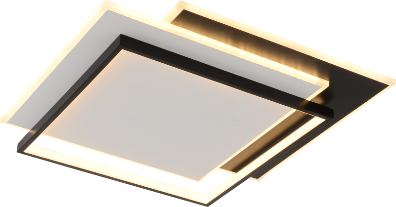 Светильник светодиодный Beryl 6122-101 146Вт 3000-6000К с пультом модерн Rivoli Б0061875 ЭРА