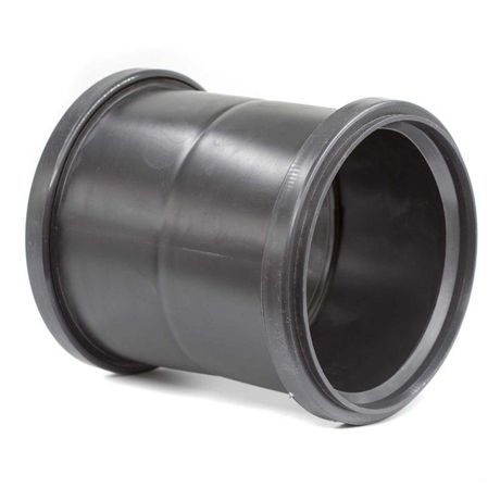 Муфта переходная с двустенной на гладкостенную трубу d110 мм DKC 110110 ДКС