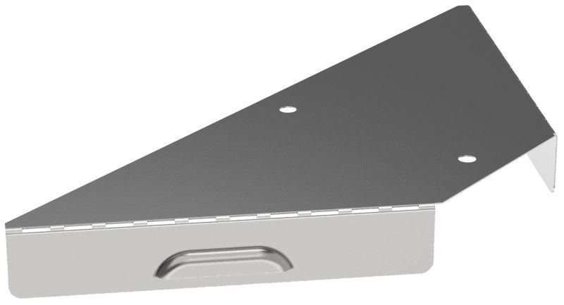 Крышка для отвода Т-образ. осн.80 0.6мм ESCA 3 IEK ES3-OTD-080-06