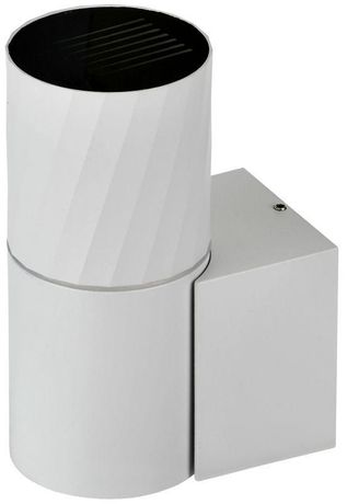 Светильник уличный декоративный для наружного освещения 5220 настенный GU10 IP65 белый - LT-UBU0-5220-GU10-1-K01 IEK