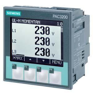 Устройство измерения электрич. параметров SENTRON PAC3200 Siemens 7KM21120BA003AA0