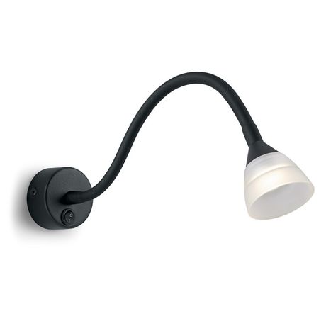 Светильник настенный светодиодный 3w 3700К на гибком основании черный - AL7730 FERON 41231