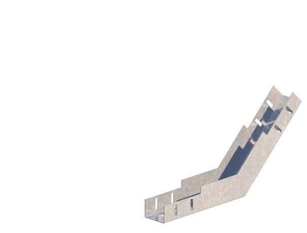 Лоток монтажный угловой 45 вверх ЛУ45В.50.65.376.0,7.2 - Н0122350412 СОЭМИ