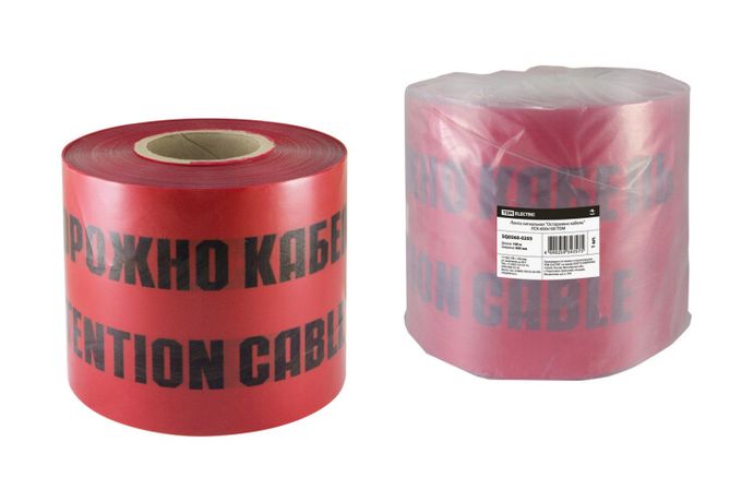 Лента "Осторожно кабель" ЛСК-600х100 | SQ0560-0205 TDM
