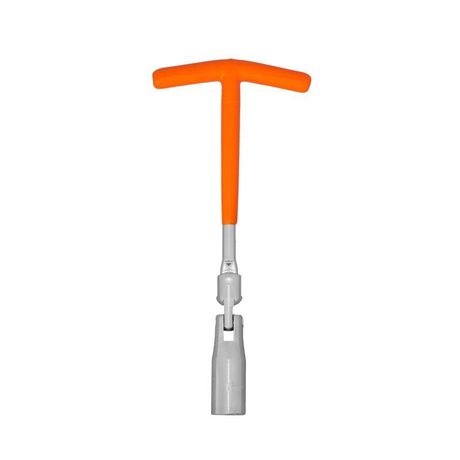 Ключ свечной Т-образный с карданным шарниром, 16х250мм | 80-0726 REXANT MEET