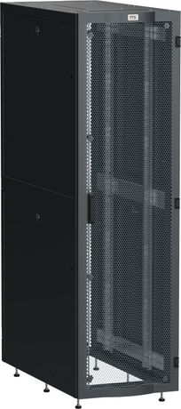 Шкаф серверный ITK LINEA S 19'' 33U 600х1000мм перфорированная дверь черный - LS05-33U61-2PP IEK