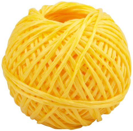 Шпагат полипропиленовый 1000 текс 50м желт. КУРС 68162