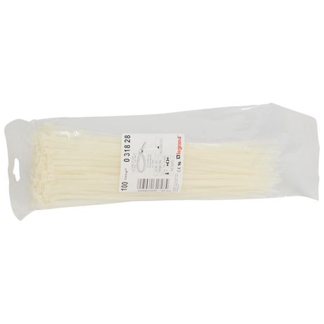 Монтажный хомут Colring - ширина 4.6 мм длина 280 пакет 100 шт бесцветный | 031828 Legrand