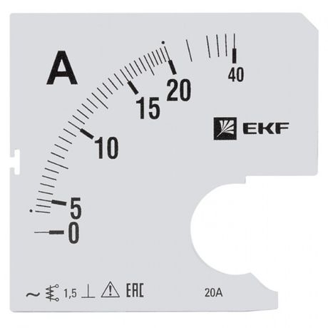 Шкала сменная для A961 20/5А-1,5 EKF PROxima | s-a961-20