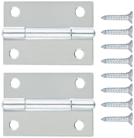 Петля универсальная набор 2шт цинк 50х35мм (уп.2шт) КУРС 66362